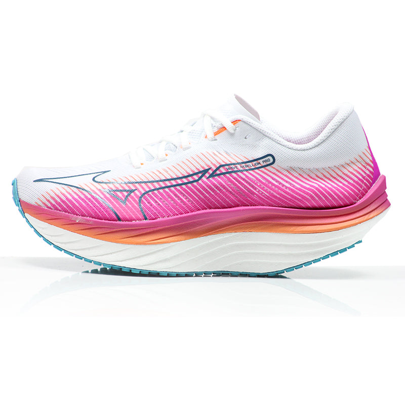 Mizuno Wave Rebellion Pro Women's Running Shoe - White/Silver/807 C