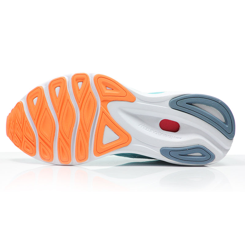 Mizuno Wave Skyrise 4 Women's Running Shoe - Antigua Sand/White/Light Orange