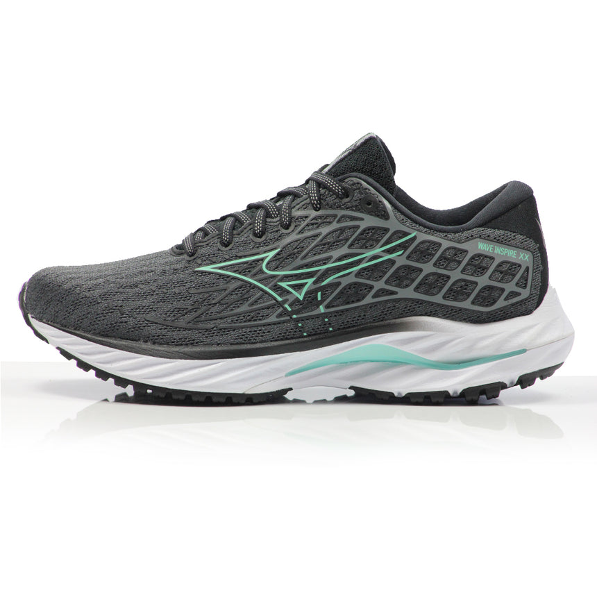 Mizuno Wave Inspire 20 Women's Running Shoe - Iron gate/Dusty Jade Green/Black