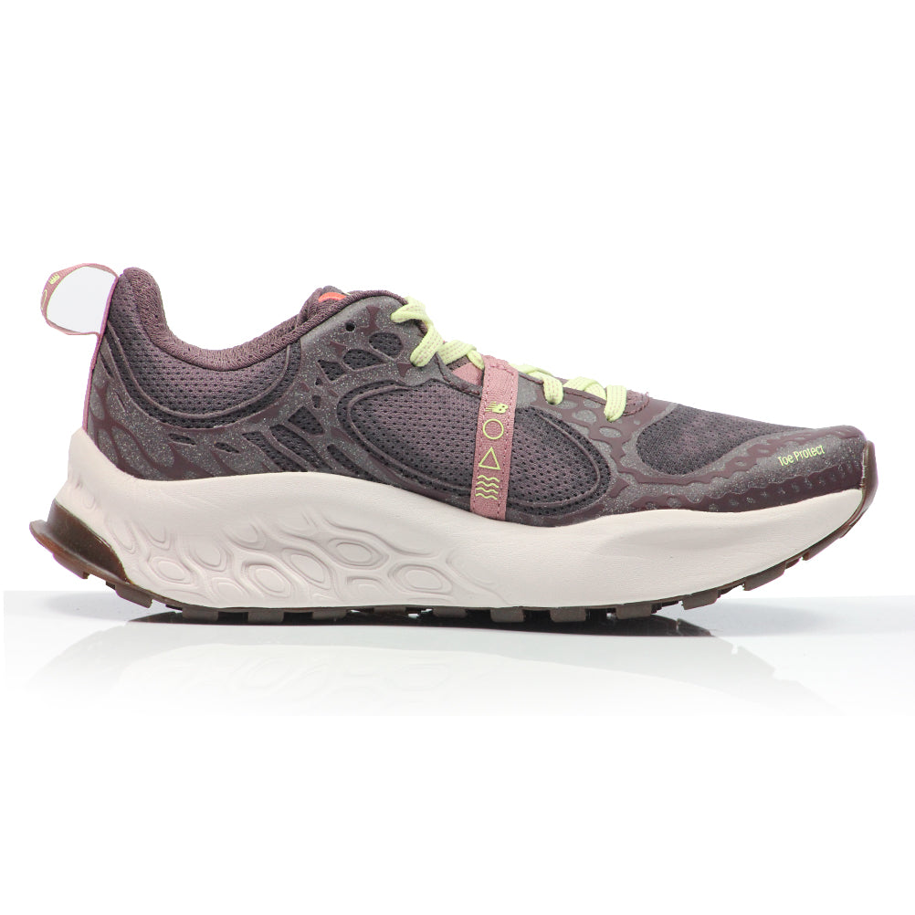 New Balance Fresh Foam X Hierro v8 Women's Trail Shoe - Licorice/Gulf Red/Pink Granite