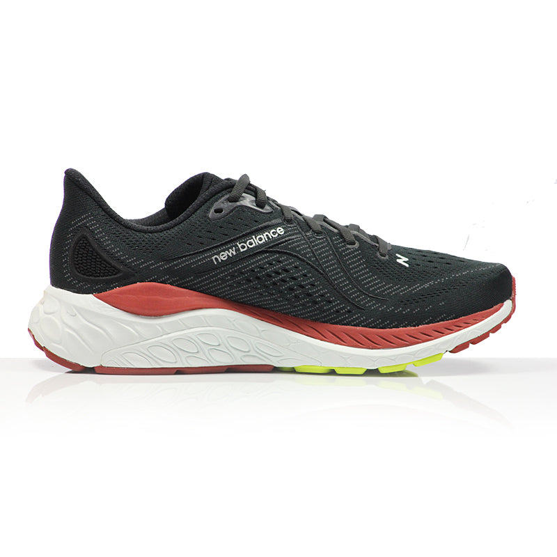 New Balance Fresh Foam X 860v13 2E Wide Fit Men's Running Shoe - Black/Brick Red