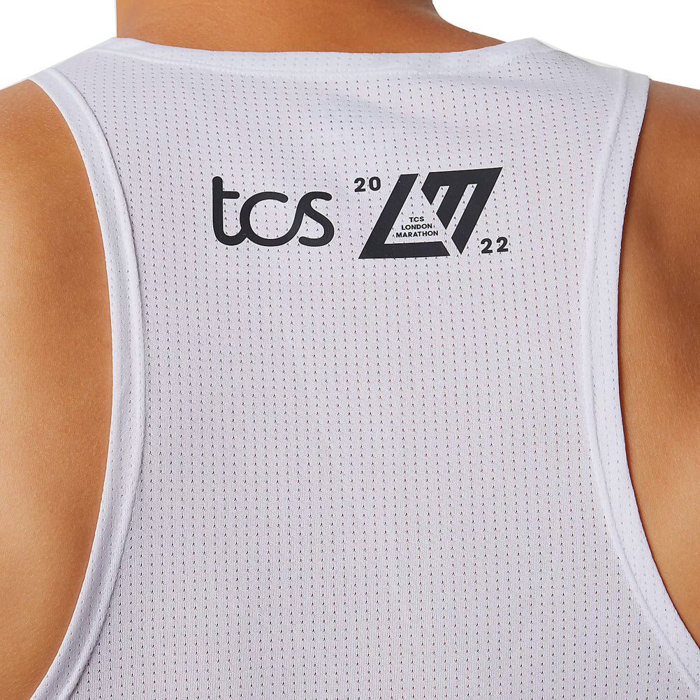 New Balance London Edition Impact Men's Running Singlet - White