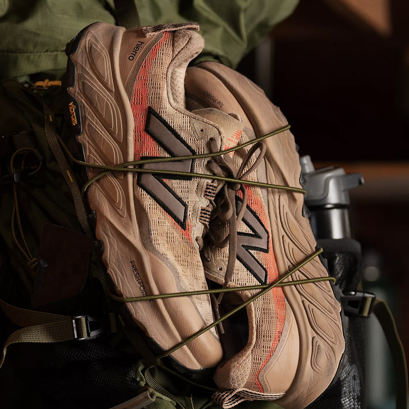 New Balance Fresh Foam X Hierro v9 Men's 2E Wide Fit Trail Shoe - Desert Clay