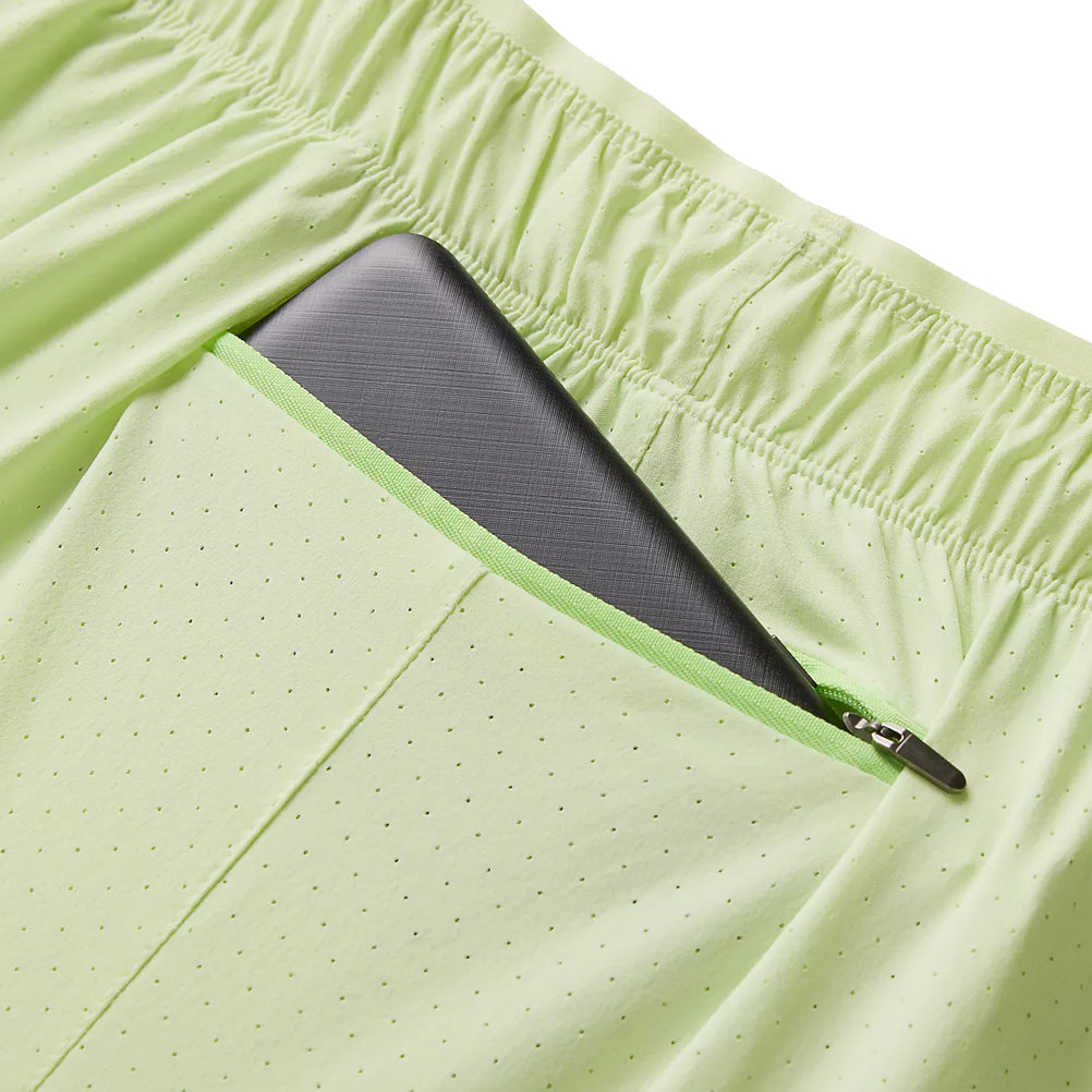 New Balance RC Run 5 inch Men's Running Short - Limelight