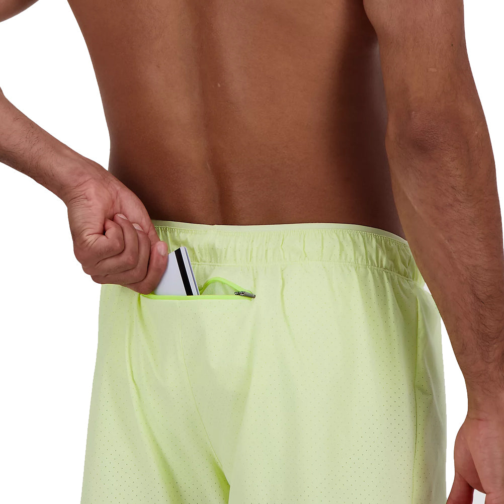 New Balance RC Run 5 inch Men's Running Short - Limelight
