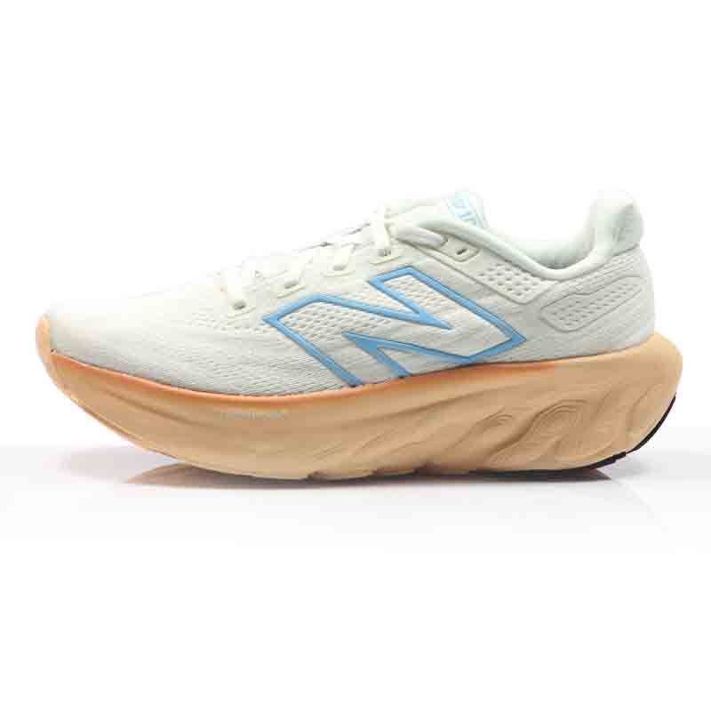 New Balance Fresh Foam X 1080v13 Women's Running Shoe - Sea Salt/Peach Blossom/Team Sky Blue