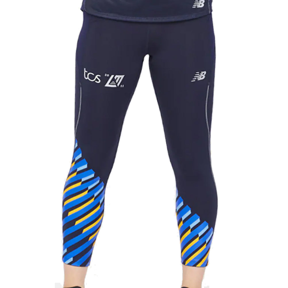 New Balance London Edition Impact Run Women's Running Crop - Navy