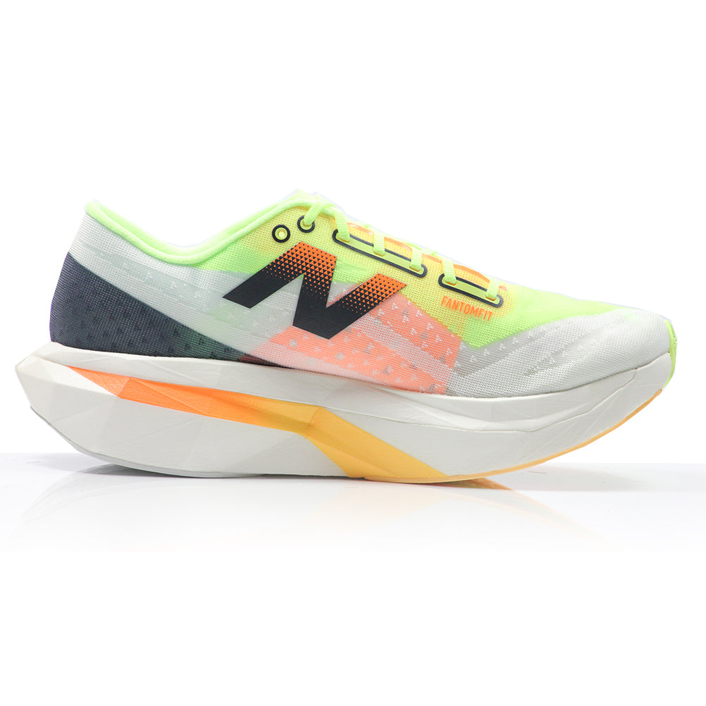 New Balance FuelCell SuperComp Elite v4 Women's Running Shoe - White/Lime Glo