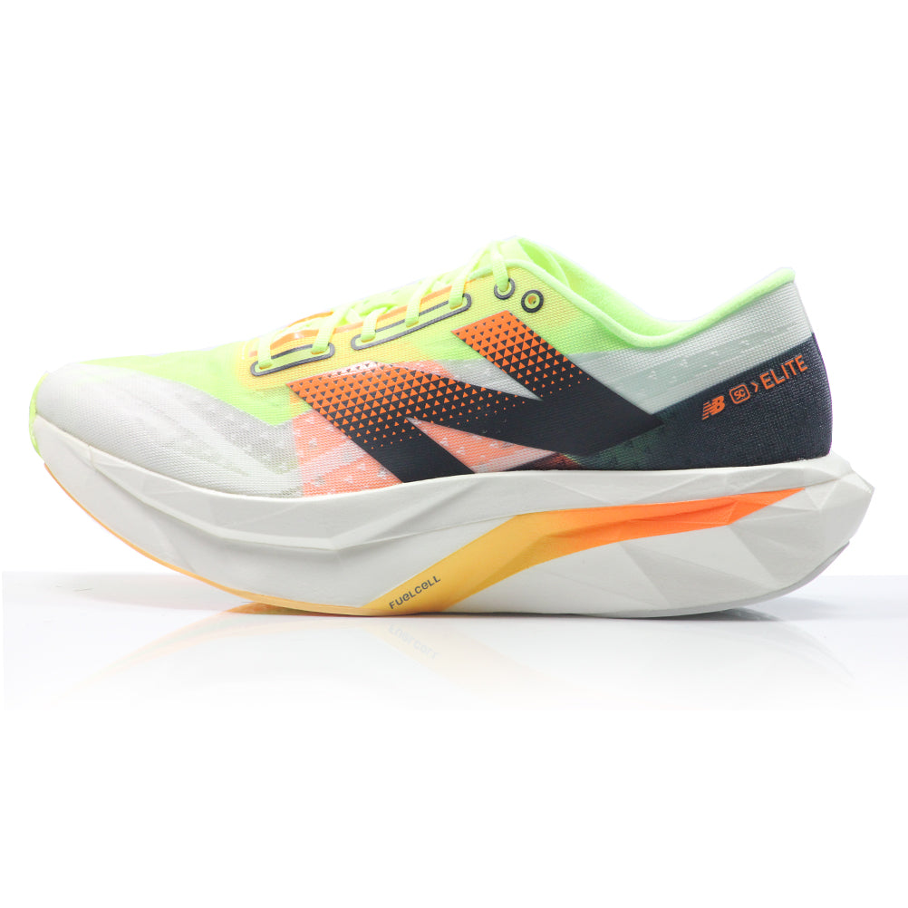 New Balance FuelCell SuperComp Elite v4 Women's Running Shoe - White/Lime Glo
