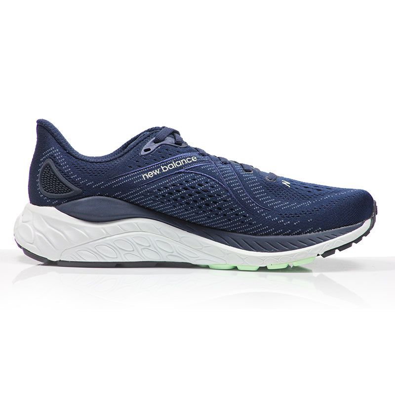 New Balance Fresh Foam X 860v13 Wide Fit Women's Running Shoe - Navy/Bleach Blue/Green Aura