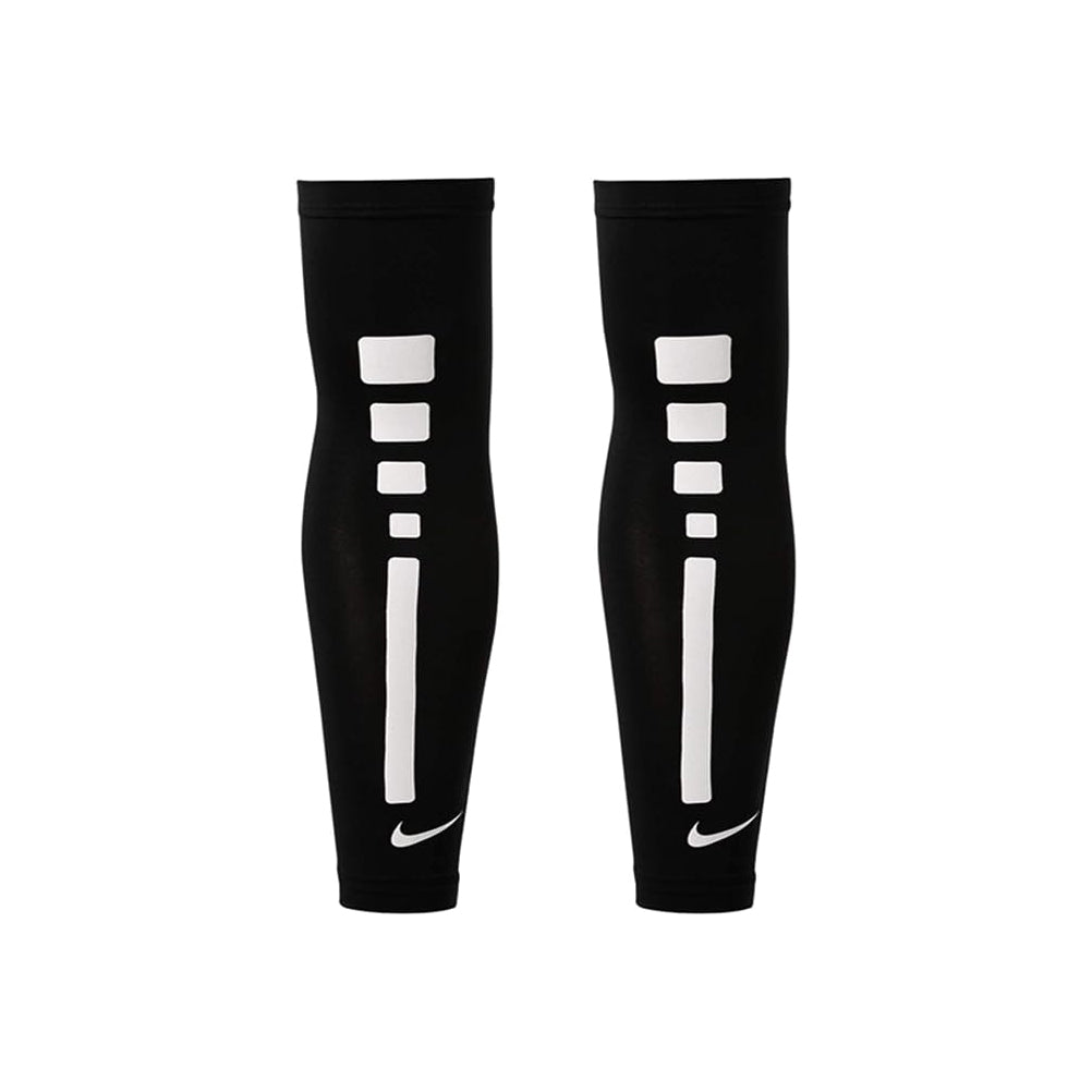 Nike Dri-Fit UV Elite Running Sleeves - Black/White