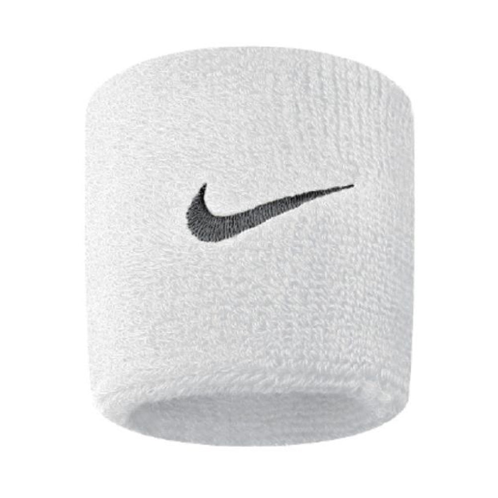 Nike Swoosh Running Wristbands - White/Black