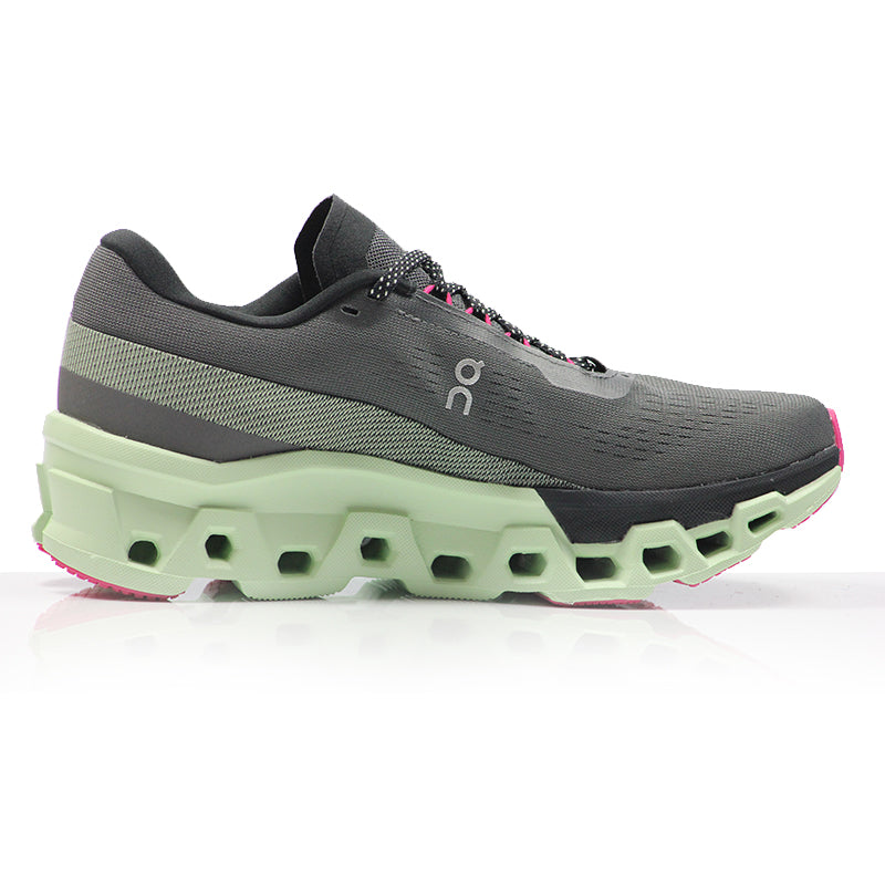 On CloudMonster 2 Men's Running Shoe - Asphalt/Lima