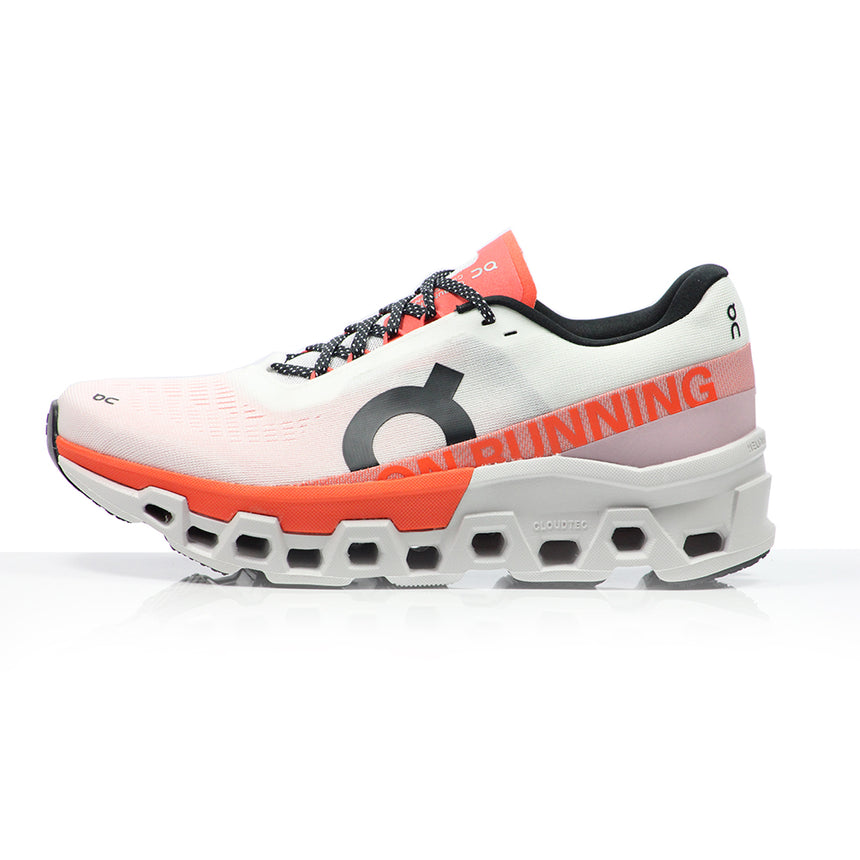 On CloudMonster 2 Men's Running Shoe - Undyed/Flame