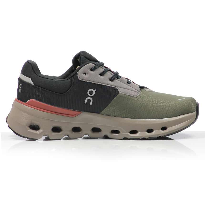 On Cloudrunner 2 Waterproof Women's Running Shoe - Olive/Mahogany