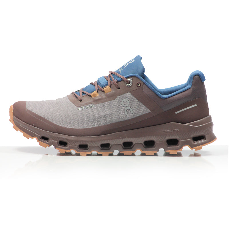 On Cloudvista Waterproof Women's Trail Shoe - Zinc/Grape