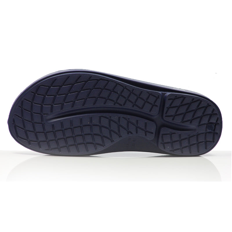 OOfos Women's OOahh Recovery Slide - Navy