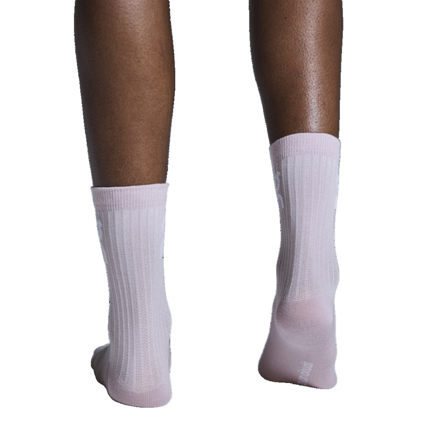 On Running Logo 3 Pack High Sock - Mauve/Raspberry
