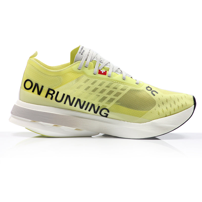 On Cloudboom Strike Men's Running Shoe - Limelight/Wolf