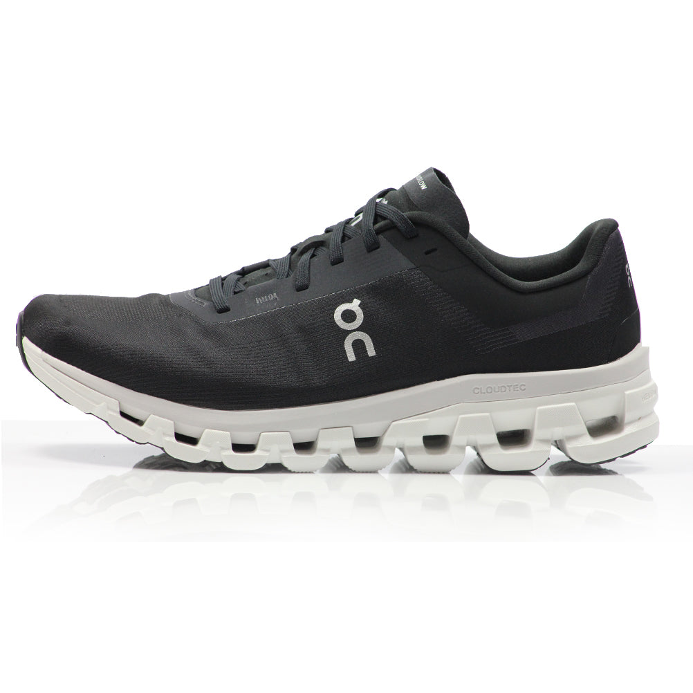 On Cloudflow 4 Men's Running Shoe - Black/White