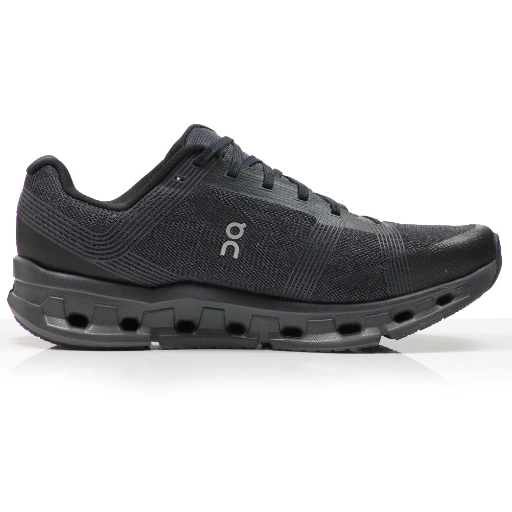 On Cloudgo Men's 2E Wide Fit Running Shoe - Black/Eclipse