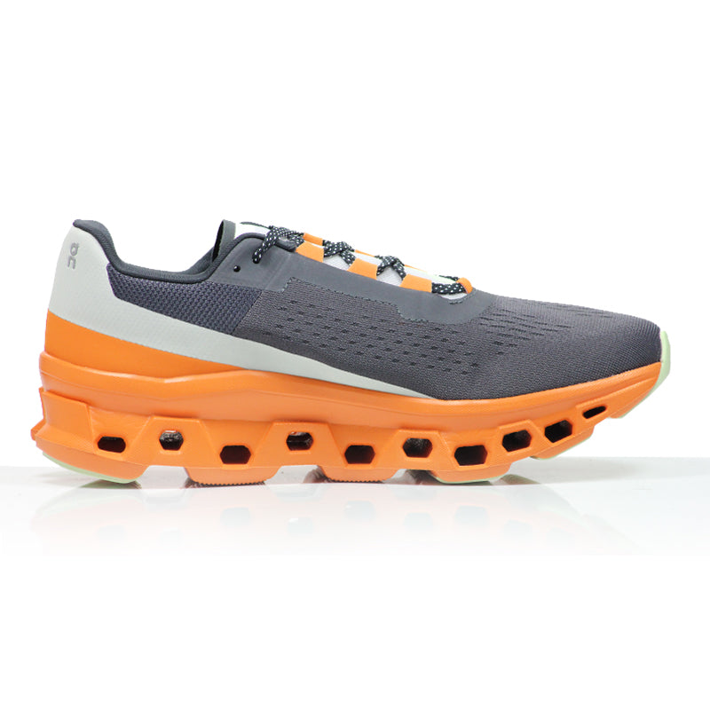 On CloudMonster Men's Running Shoe - Eclipse/Turmeric