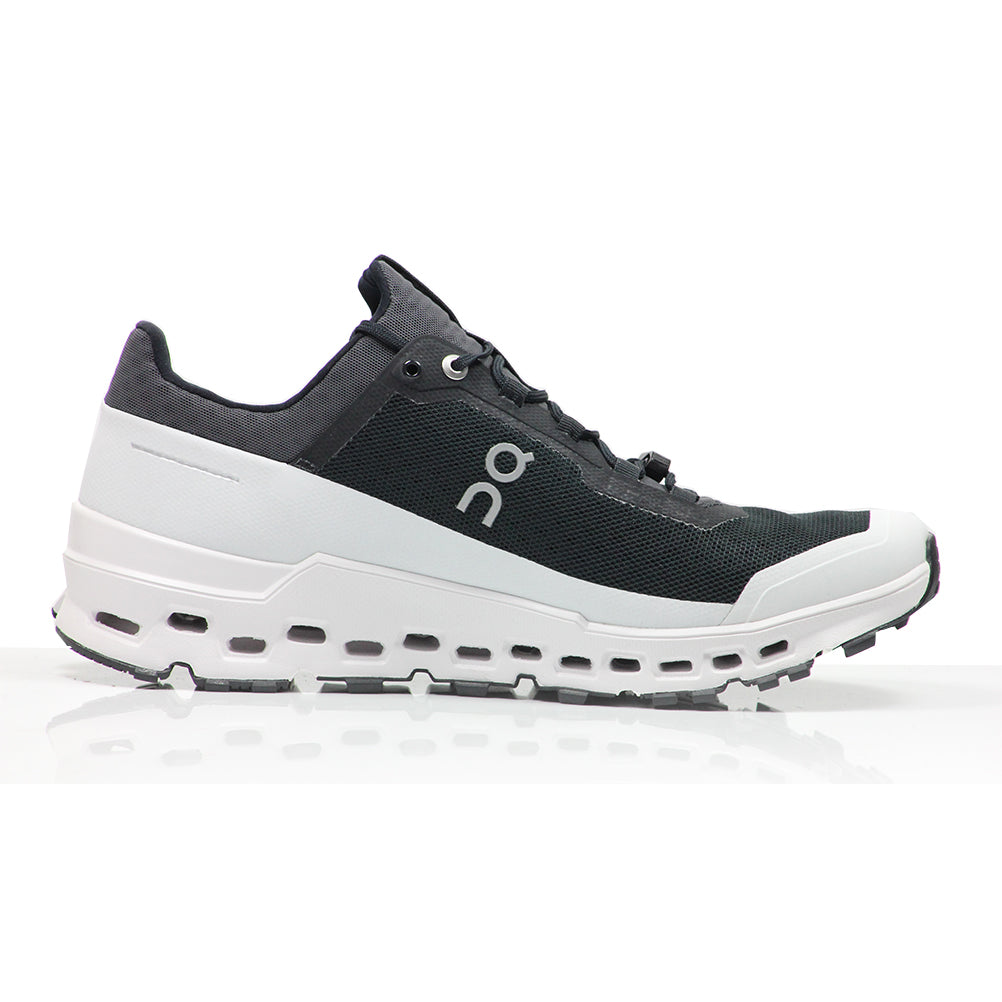 On CloudUltra Men's Trail Shoe - Black/White