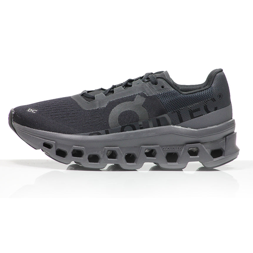 On CloudMonster Women's Running Shoe - Black/Magnet