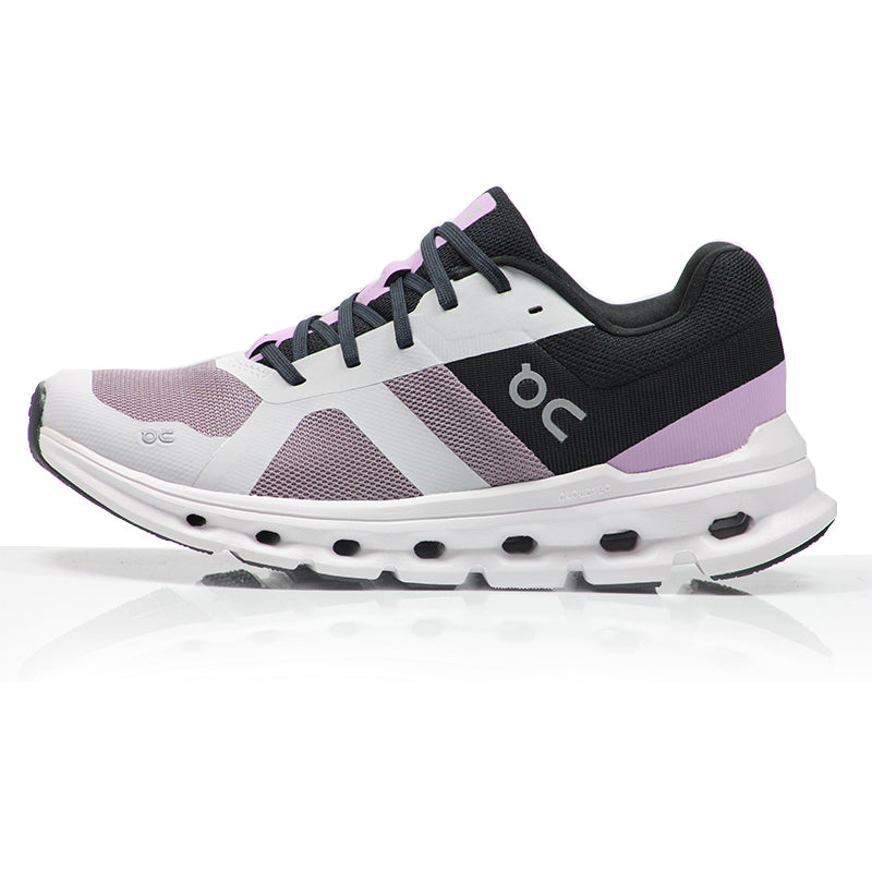 On Cloudrunner Women's Running Shoe - Heron/Black