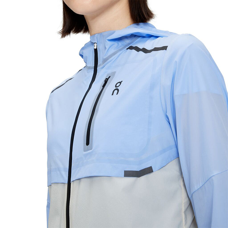 On Running Weather Women's Running Jacket - Stratosphere/Pearl