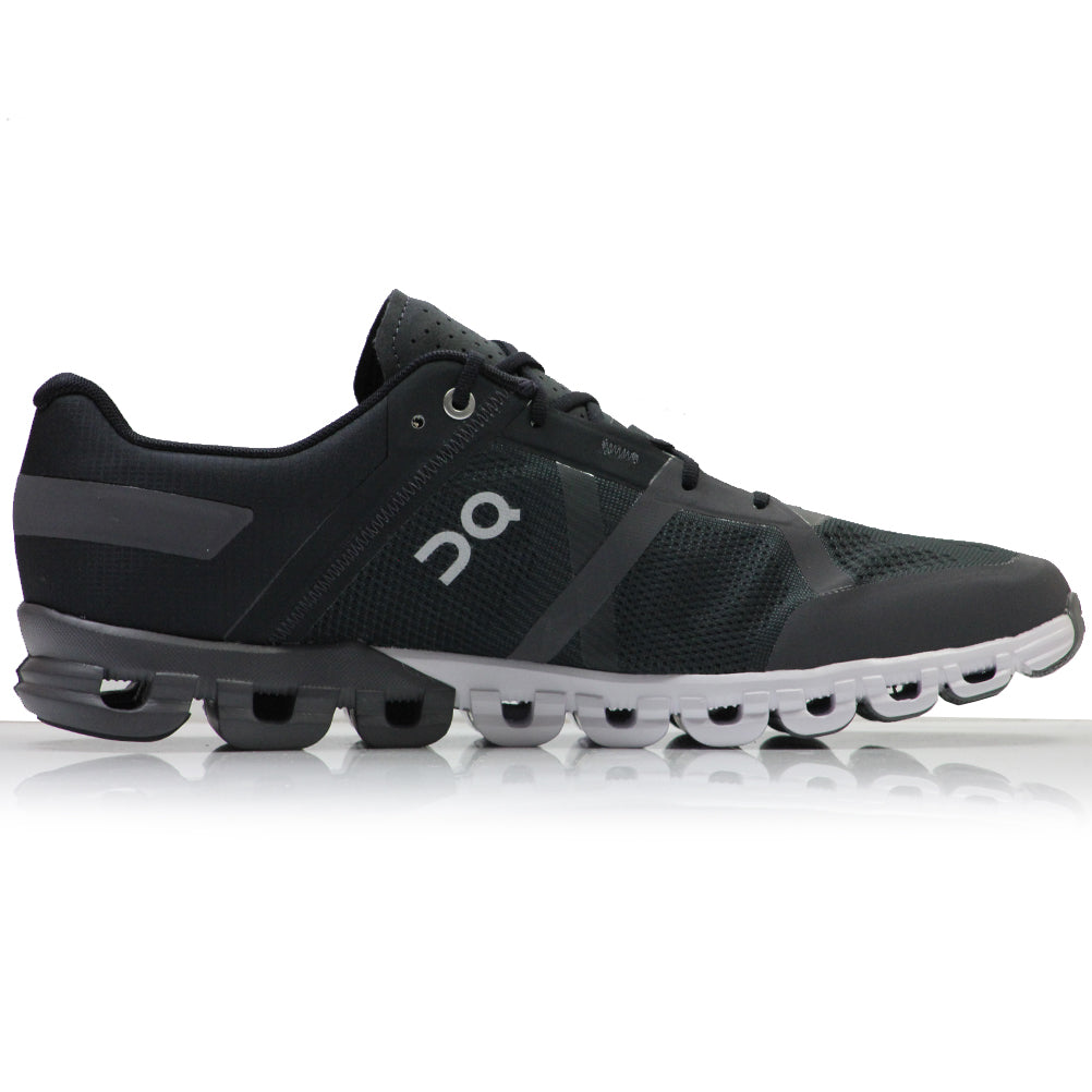 On-Running-mens-cloudflow-black-white-back