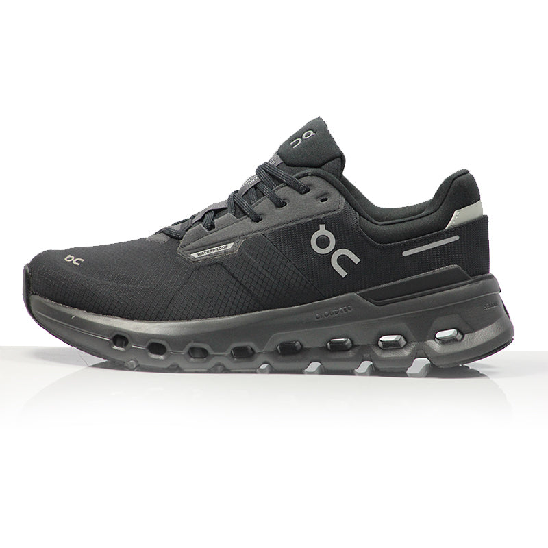 On Cloudrunner 2 Waterproof Men's Running Shoe - Magnet/Black