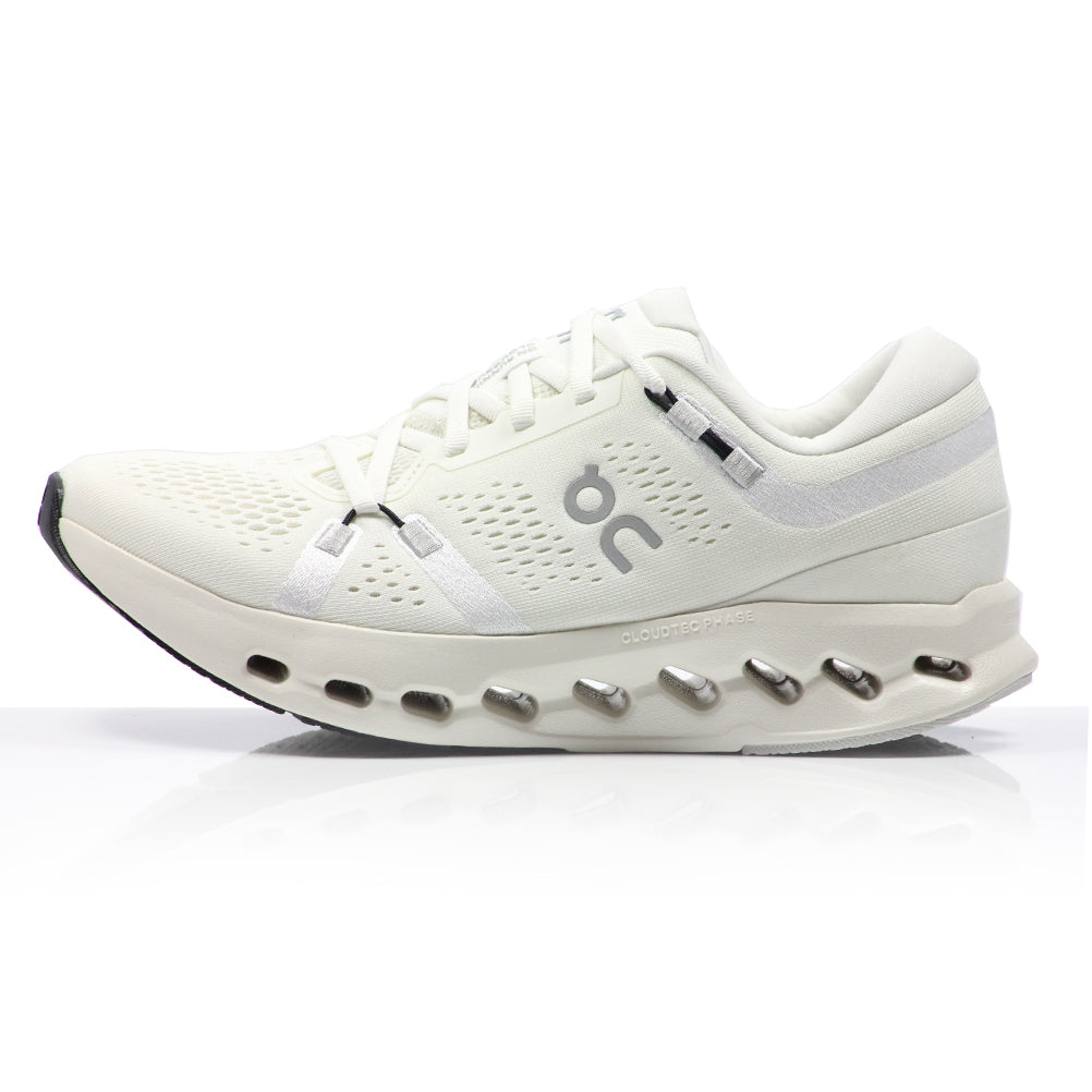 On Cloudsurfer 2 Women's Running Shoe - Ivory/Ivory