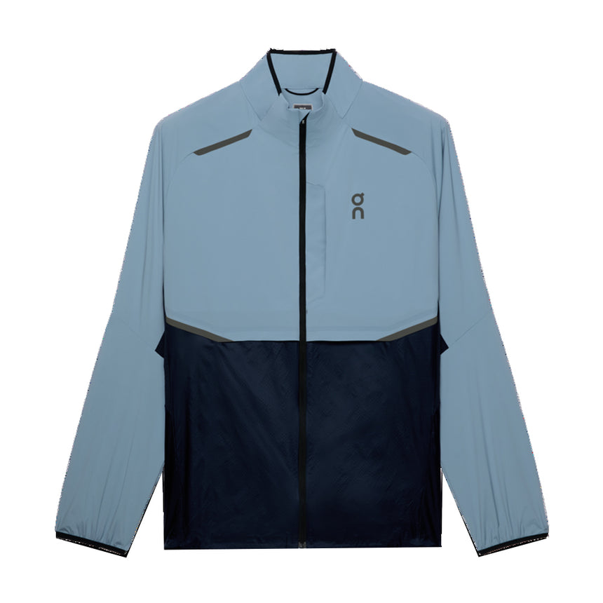On Running Weather Men's Running Jacket - Chambray/Midnight