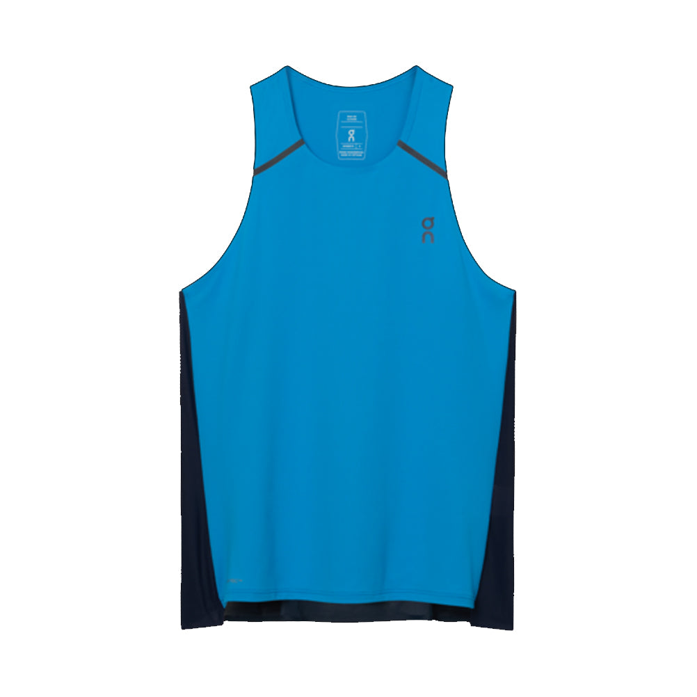 On Running Performance Women's Running Tank - Malibu/Midnight