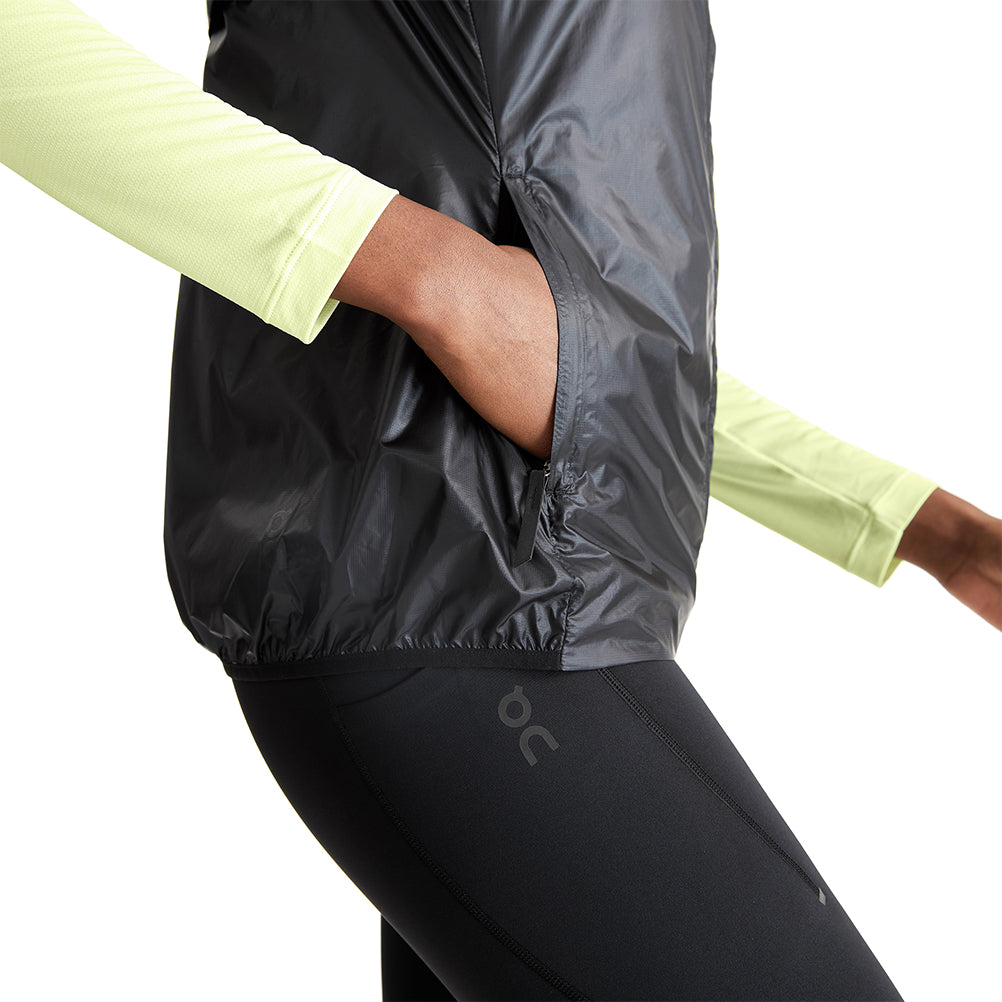 On Running Weather Women's Running Vest - Black