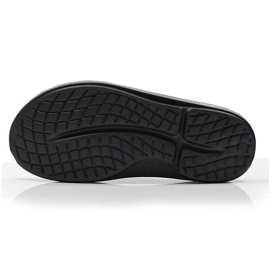 OOfos Women's OOahh Luxe Recovery Slide - Latte