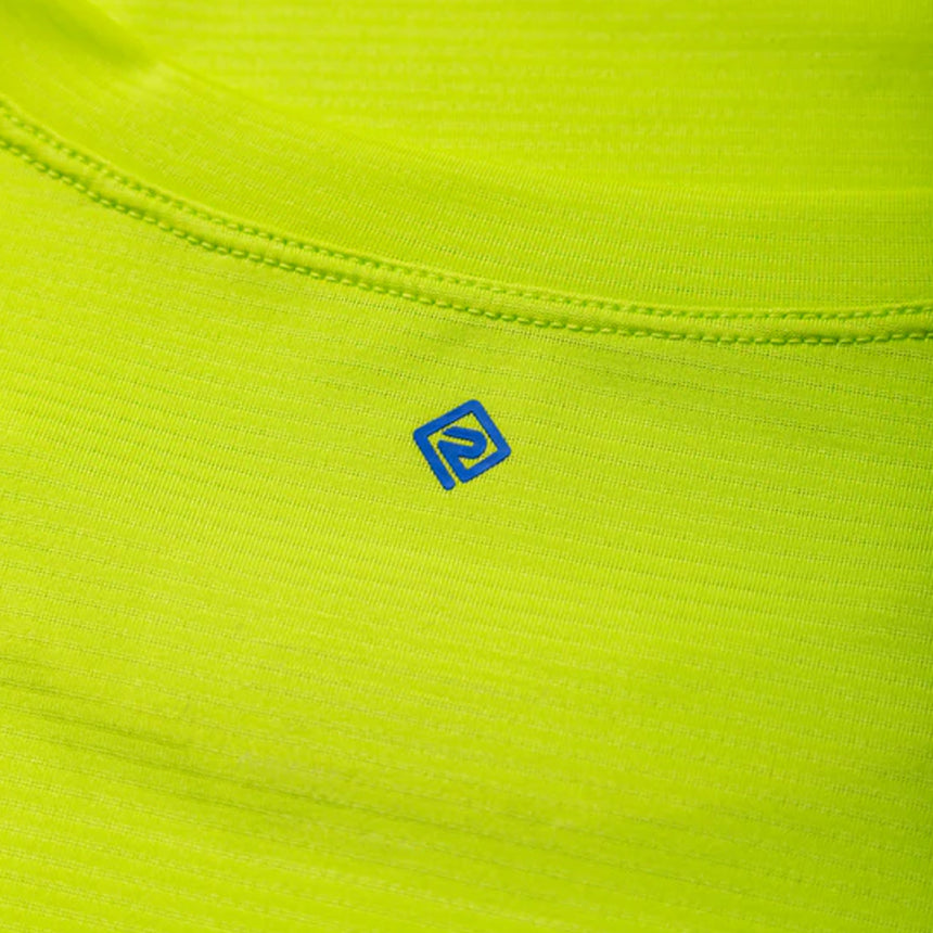 Ronhill Tech Short Sleeve Men's Running Tee - Citrus/Azurite