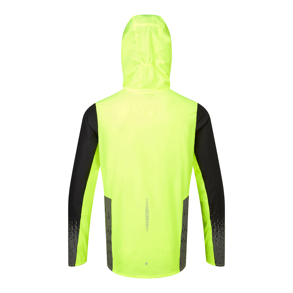 Ronhill Tech Reflect Men's Running Jacket - Fluo Yellow/Black/Reflect