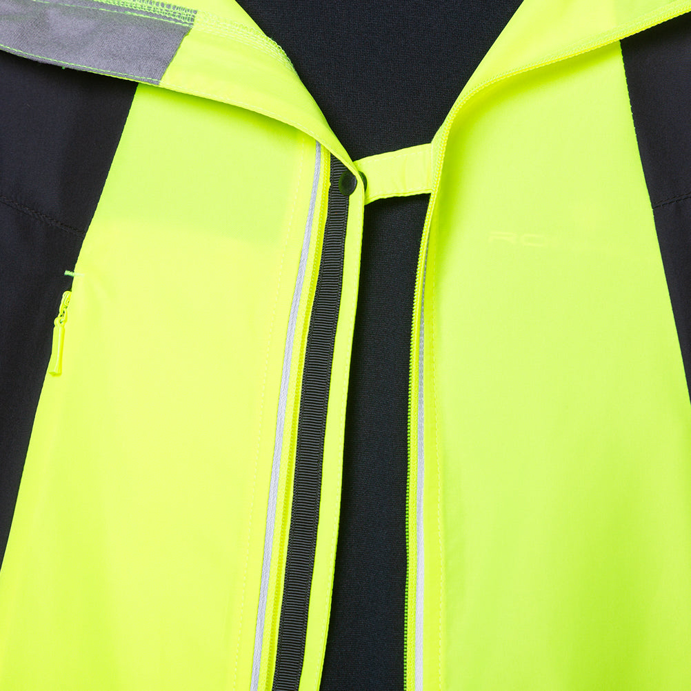 Ronhill Tech Reflect Men's Running Jacket - Fluo Yellow/Black/Reflect
