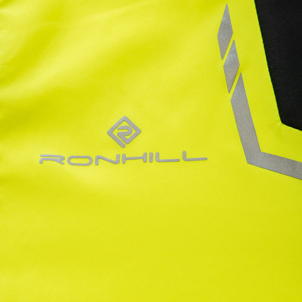 Ronhill Tech Reflect Men's Running Jacket - Fluo Yellow/Black/Reflect
