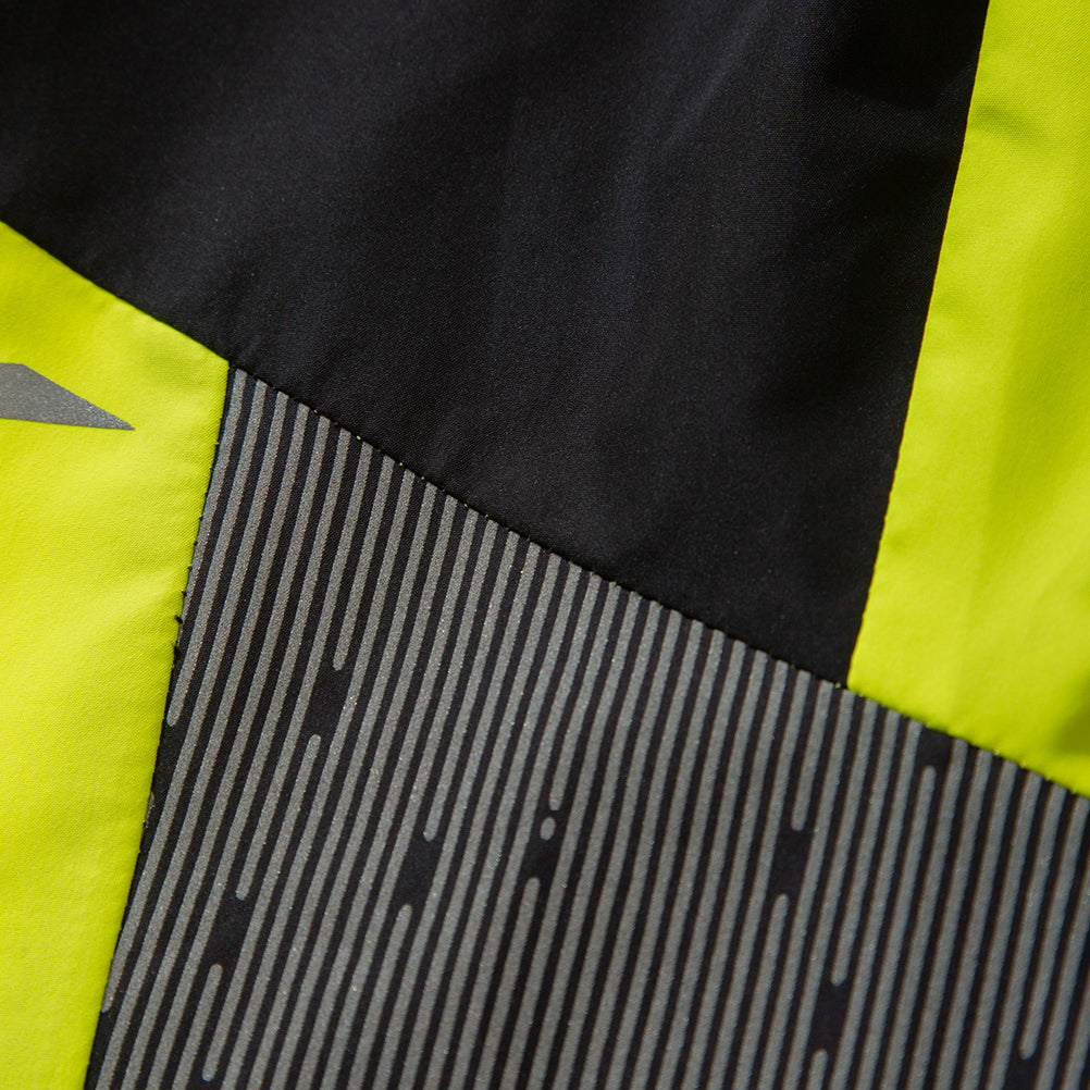 Ronhill Tech Reflect Men's Running Jacket - Fluo Yellow/Black/Reflect