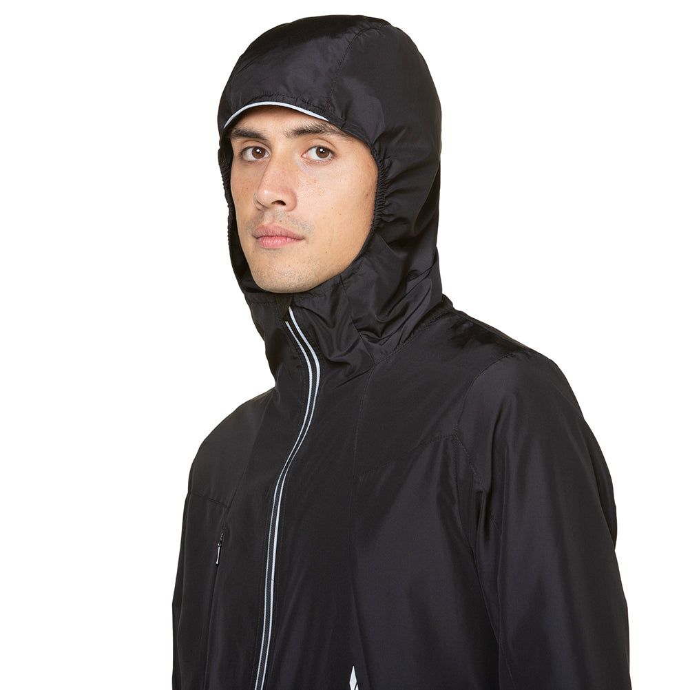 Ronhill Tech Reflect Men's Running Jacket - Black/Reflect