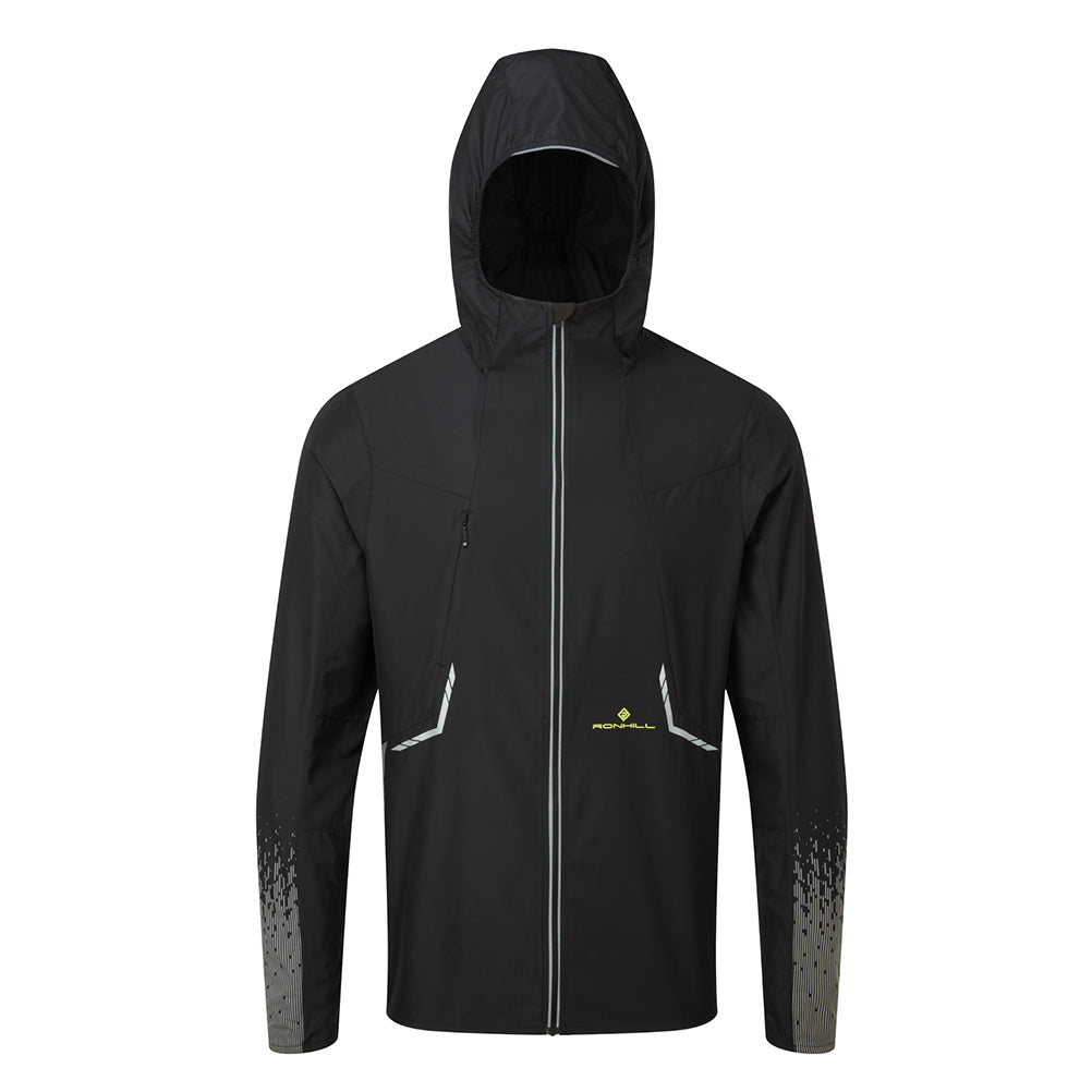 Ronhill Tech Reflect Men's Running Jacket - Black/Reflect