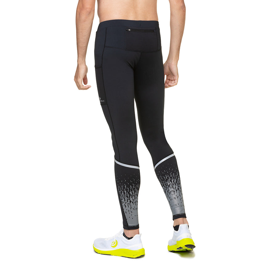 Ronhill Tech Reflect Men's Running Tight - Black/Reflect