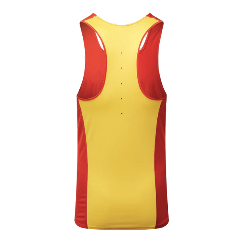 Ronhill Tech Revive Racer Men's Running Vest - Flame/Solar