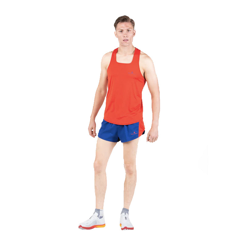 Ronhill Tech Revive Racer Men's Running Vest - Flame/Solar
