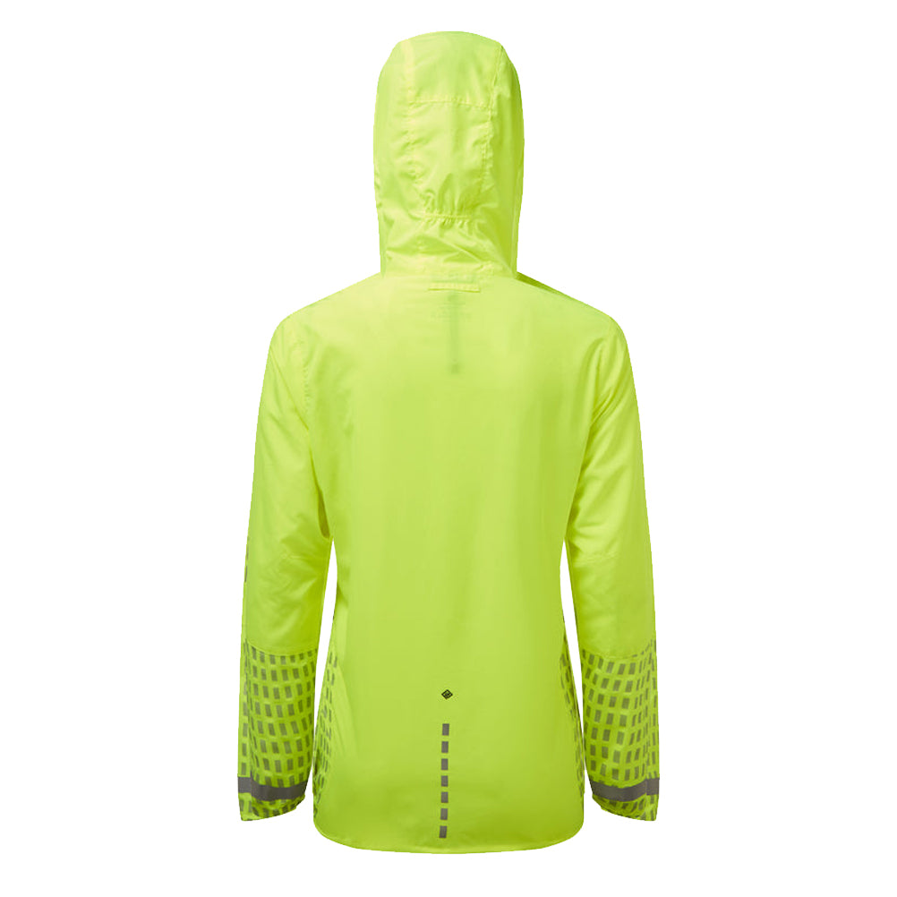Ronhill Tech Afterhours Women's Running Jacket - Fluo Yellow/Charcoal/Reflect