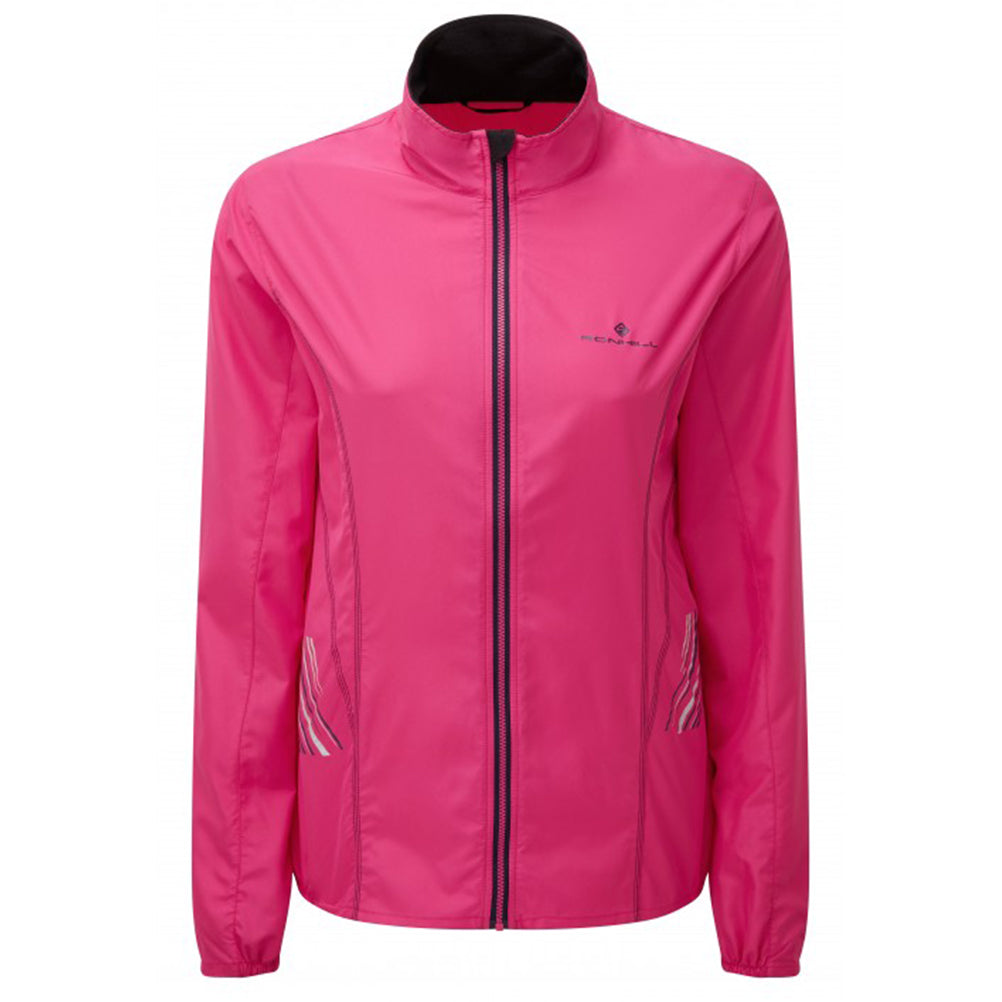 Ronhill-Womens-Stride-Windspeed-Jacket-Azalea-Front
