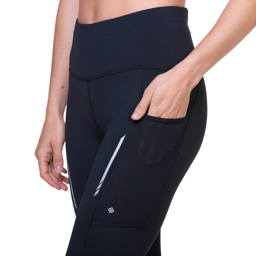 Ronhill Tech Reflect Women's Running Tight - Black/Reflect